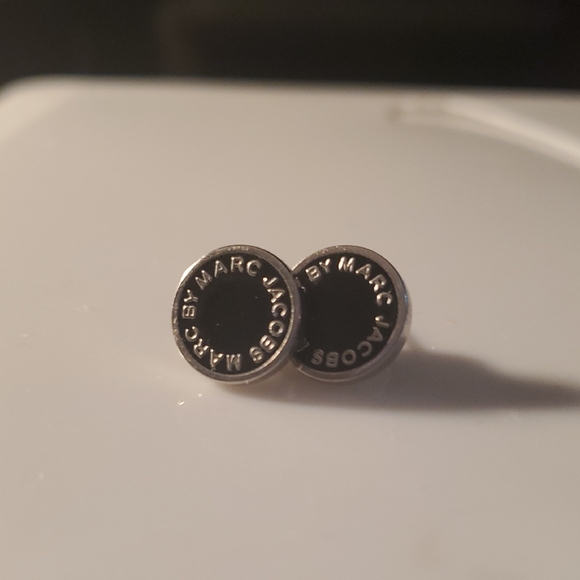 Marc Jacobs Jewelry - Marc Jacobs Black & Silver Earrings.
